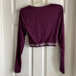 Fabletics long sleeve crop top